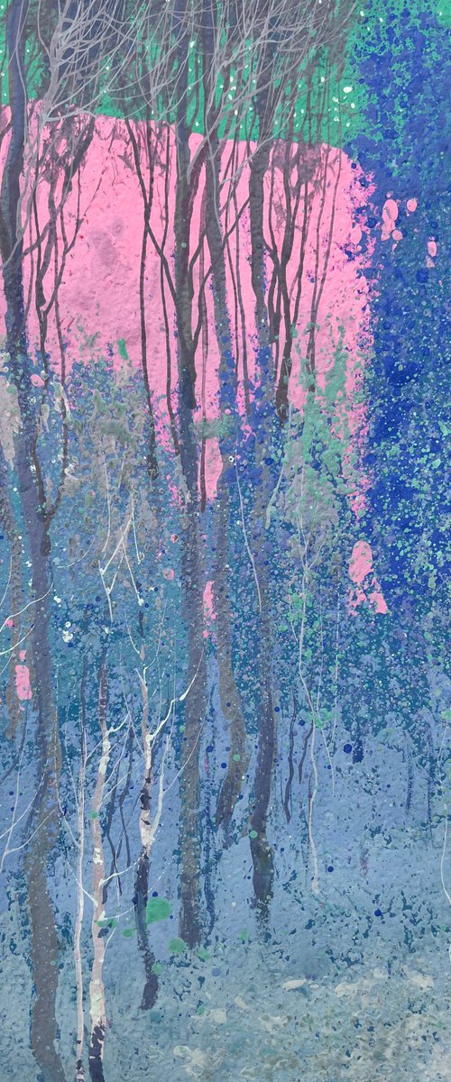 Beyond the Pink Hills by Andrii Kovalyk