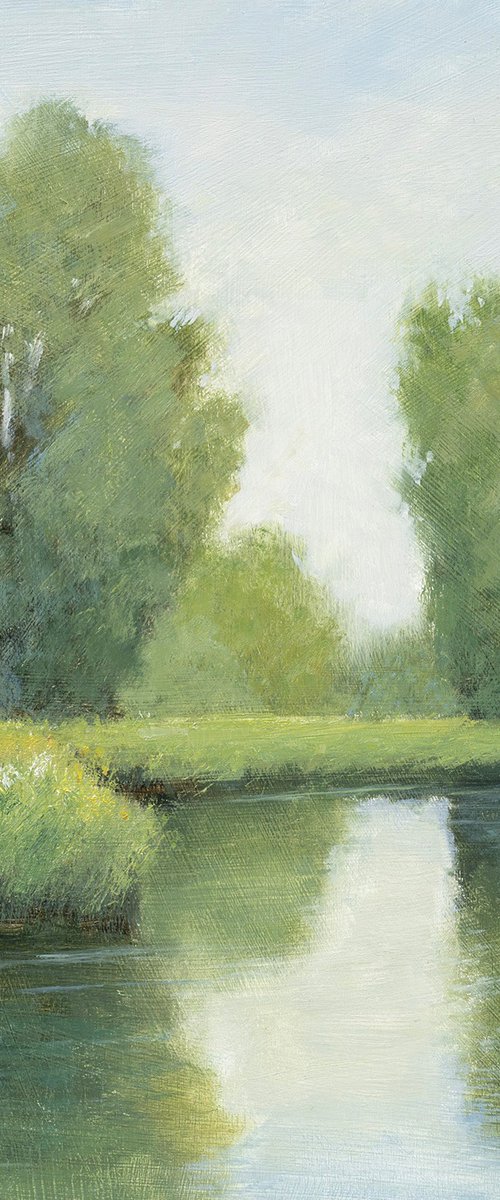 Pond Light 250908 by Don Bishop