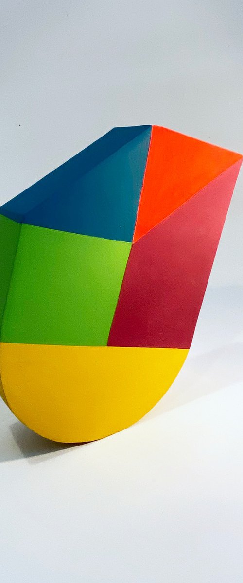 still, geometric balance by Jessica Moritz