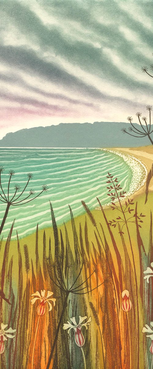 On the Right Path (mounted) by Rebecca Vincent