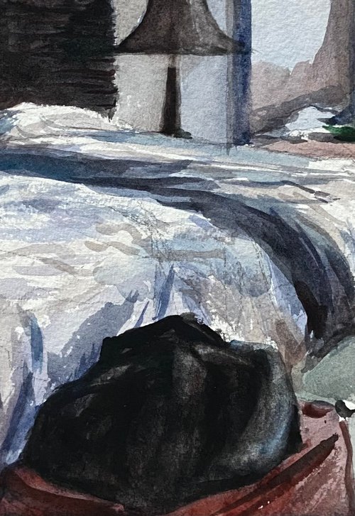 Hotel Bedroom by Mazen Ghurbal