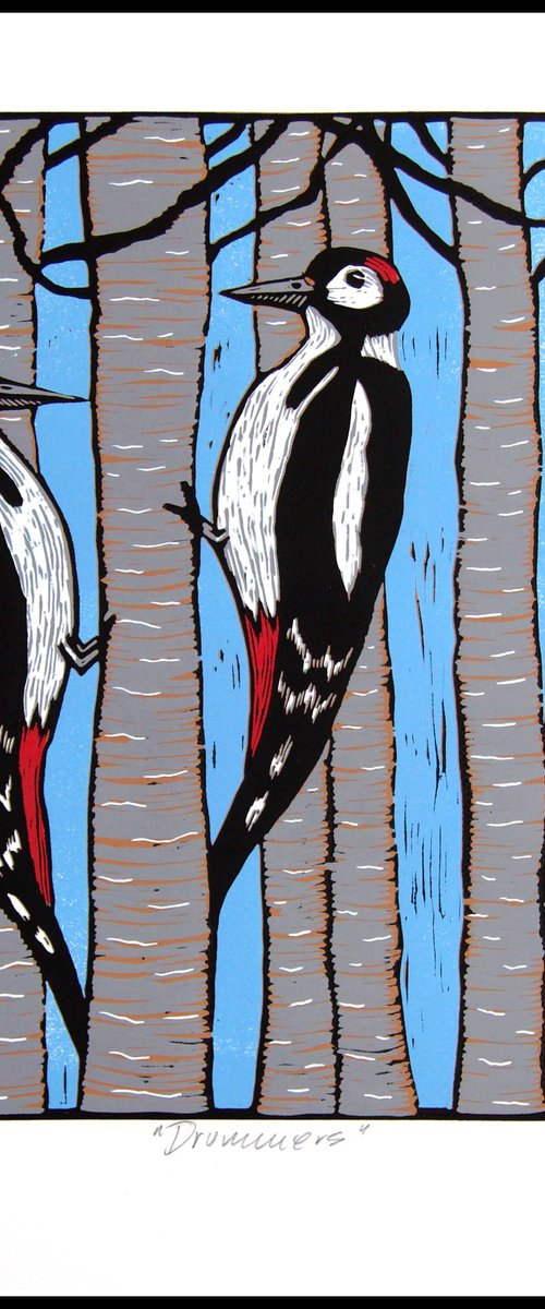 Woodpeckers by Mariann Johansen-Ellis