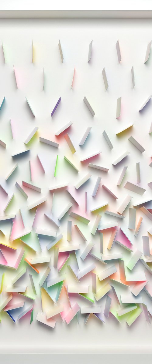 Colorful Rain - 06 by Olga Skorokhod