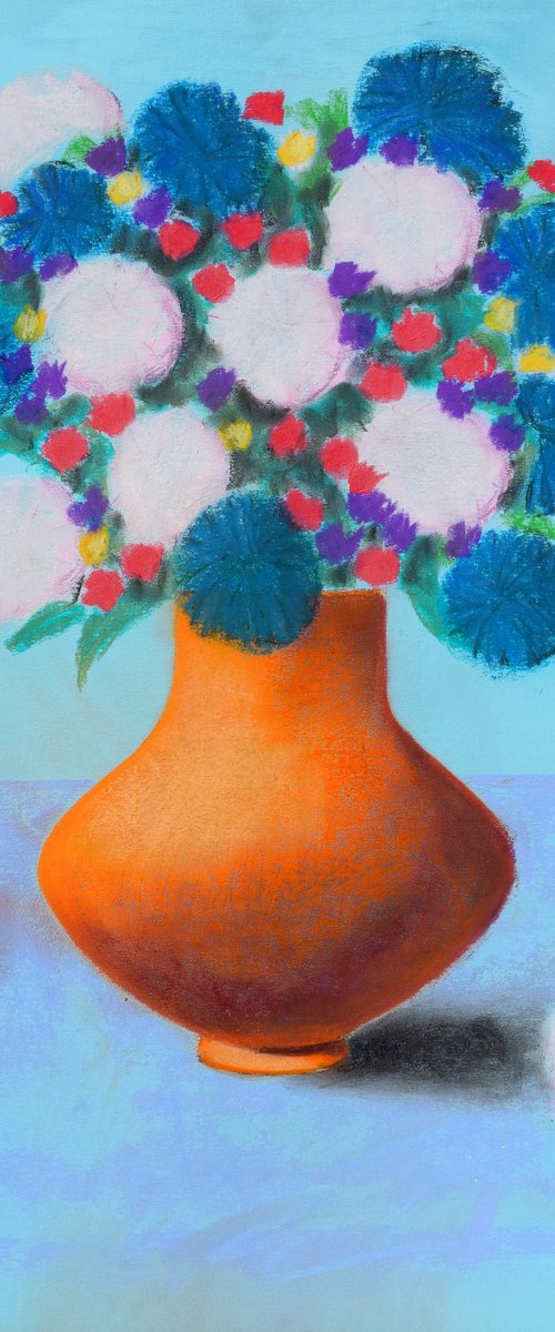 VASE OF FLOWERS - 7 by Andrea Vandoni