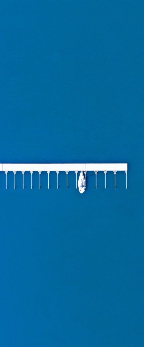 Lonely sail by Marcus Cederberg