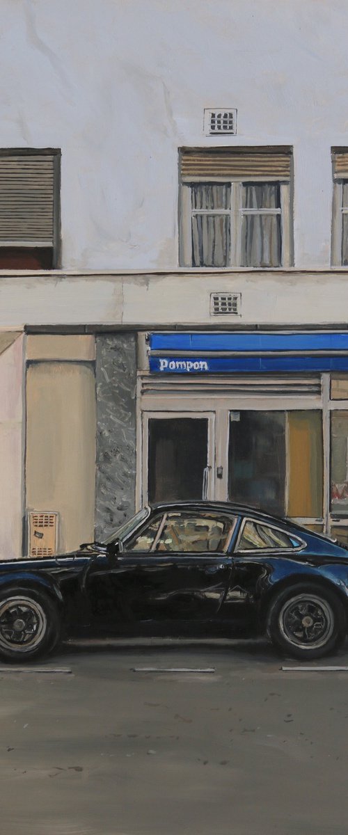 Porsche 911 in Nice, France by Tom Clay