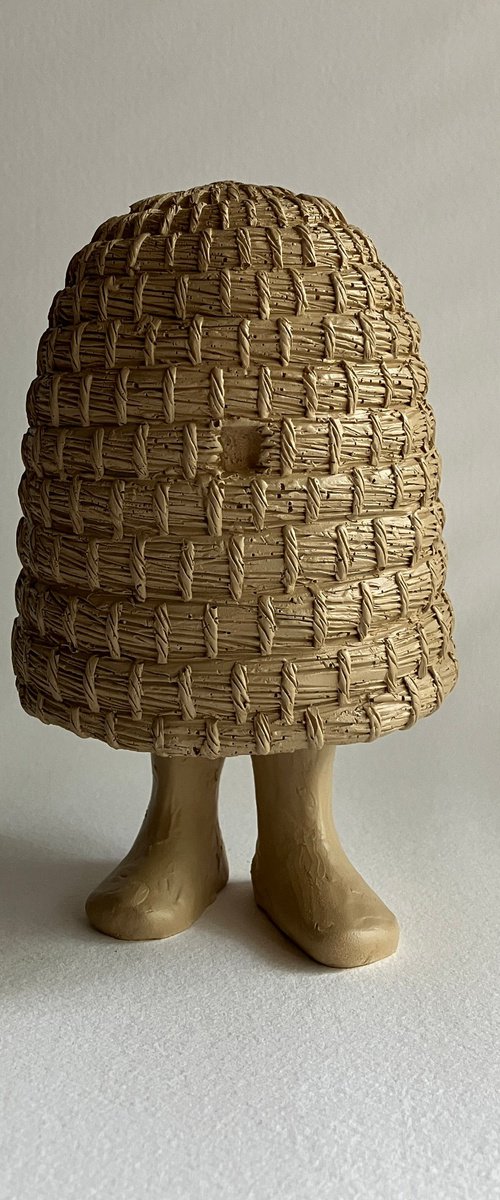 Hive Guy I - cafe latte color by Jaco Putker