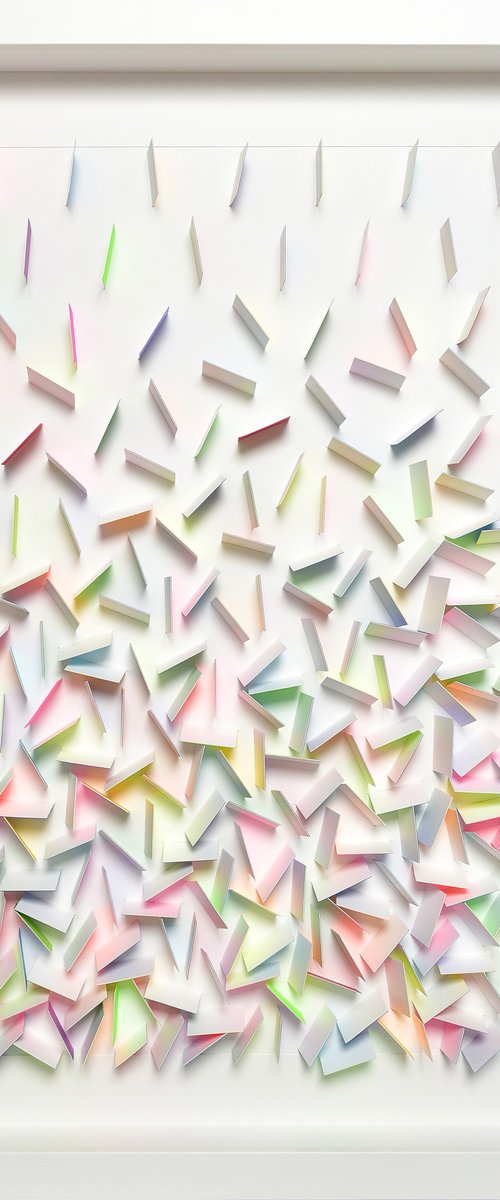 Colorful Rain - 08 by Olga Skorokhod