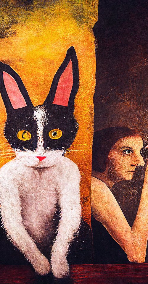 There is a Harecat in My Room by Peter Zelei