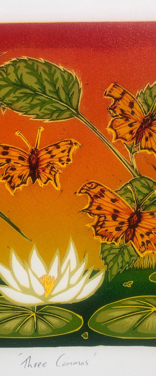 Three Commas by Marian Carter