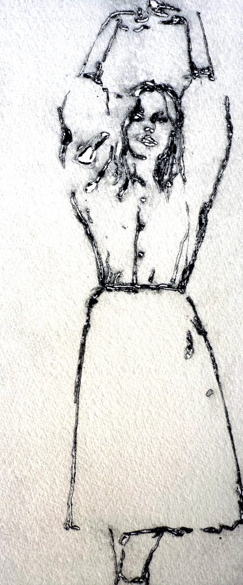 Young woman by Randi Antonsen