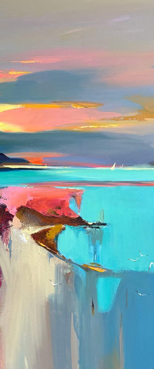 Serenade to the evening glow by Tetiana Bond