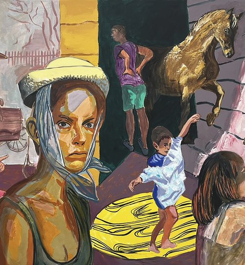 The First Motorised London Bus by Frank Creber