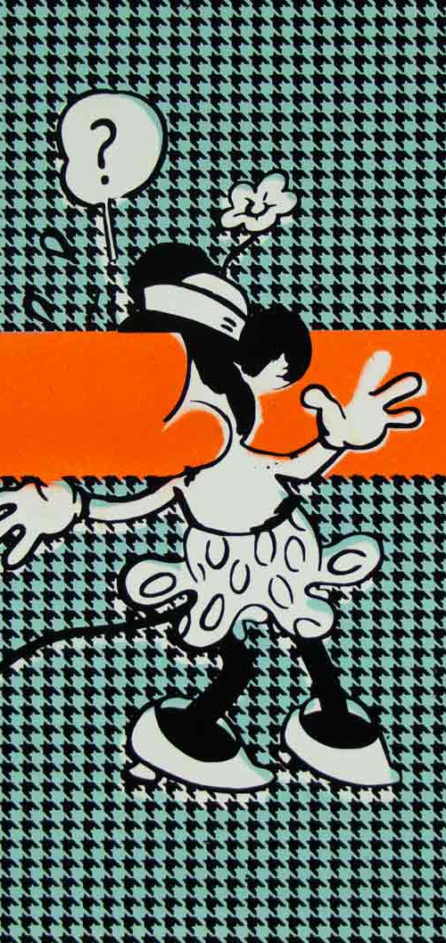 Minnie (Orange Stripe) by Carl Stimpson