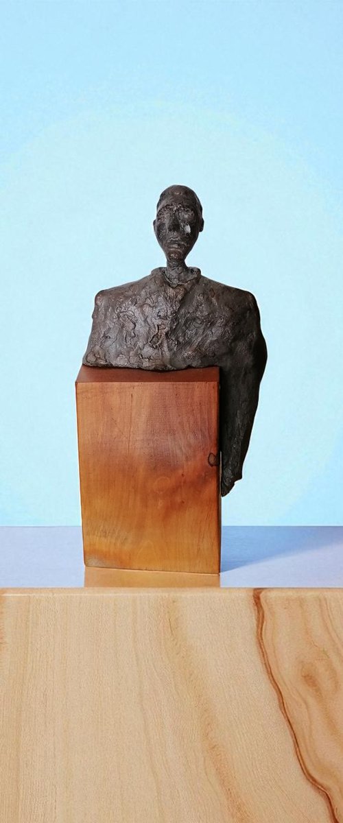 Man on a corner by Alan Harris