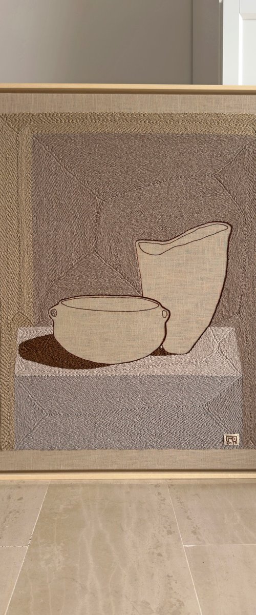 Vase Composition XII’25 by Milena Paladino