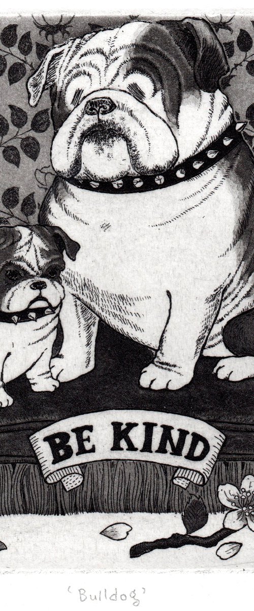 Bulldog - Be Kind by Saëko