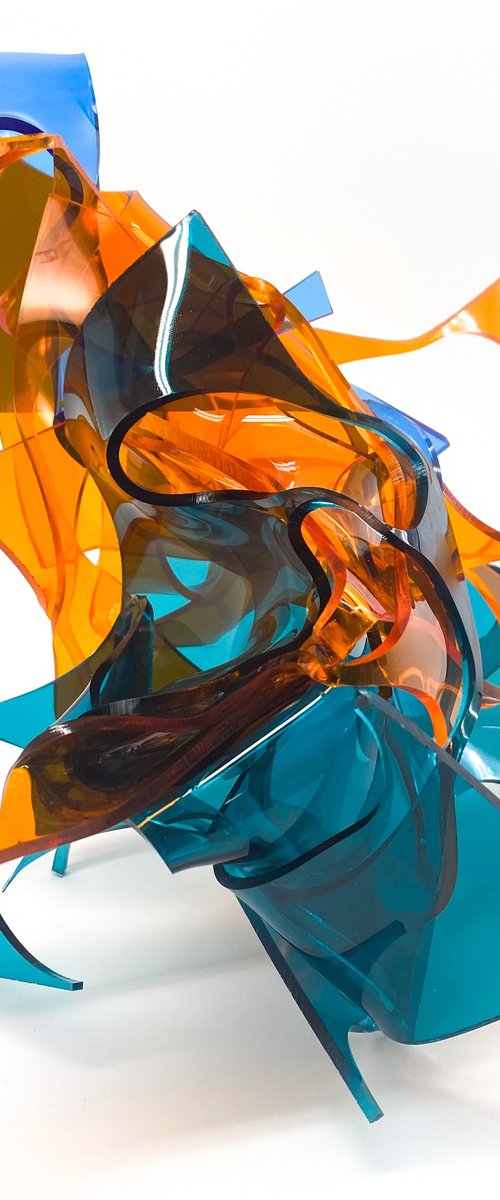 Radiance of Water Sculpture by Debra Ann