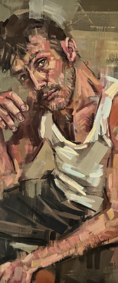 Greek male model by Emmanouil Nanouris