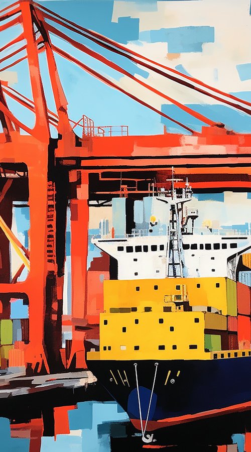 Seaport by Kosta Morr