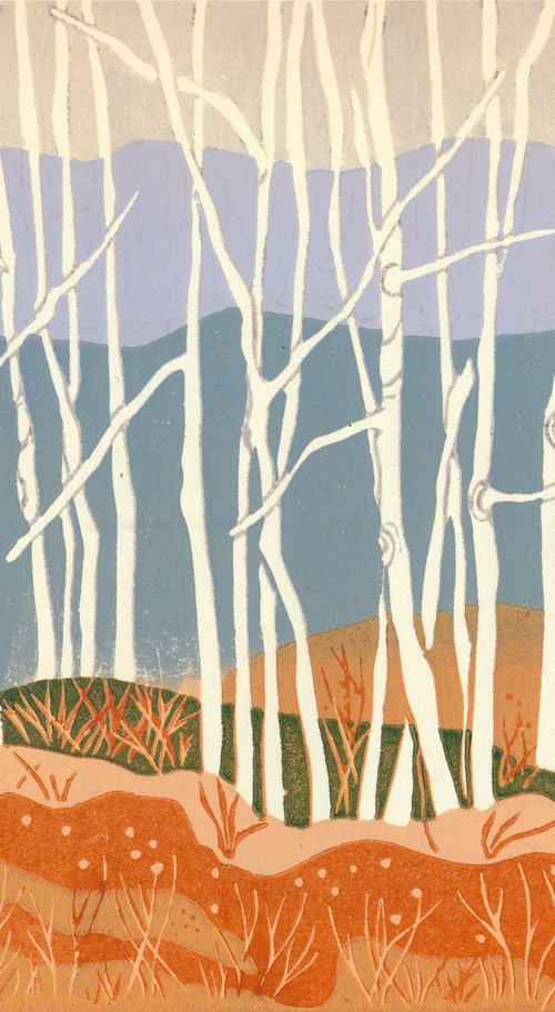 Autumn Aspens by Kate Goetz