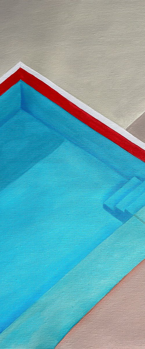 Swimming pool geometricSP3 by Elena Kurochko