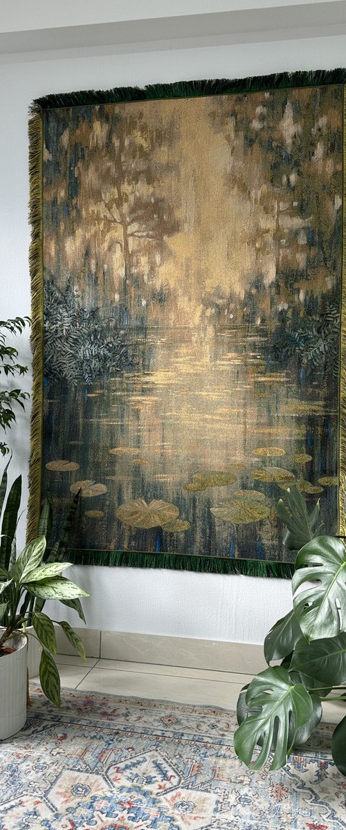 Twilight Pond by Ekaterina Prisich