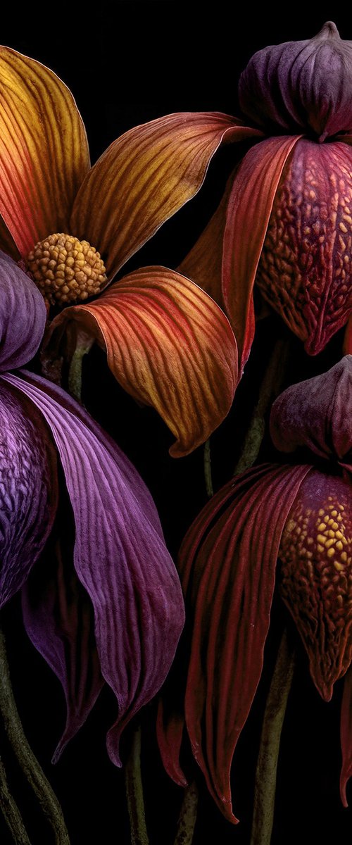 Flames of Flora by MICHAEL FILONOW