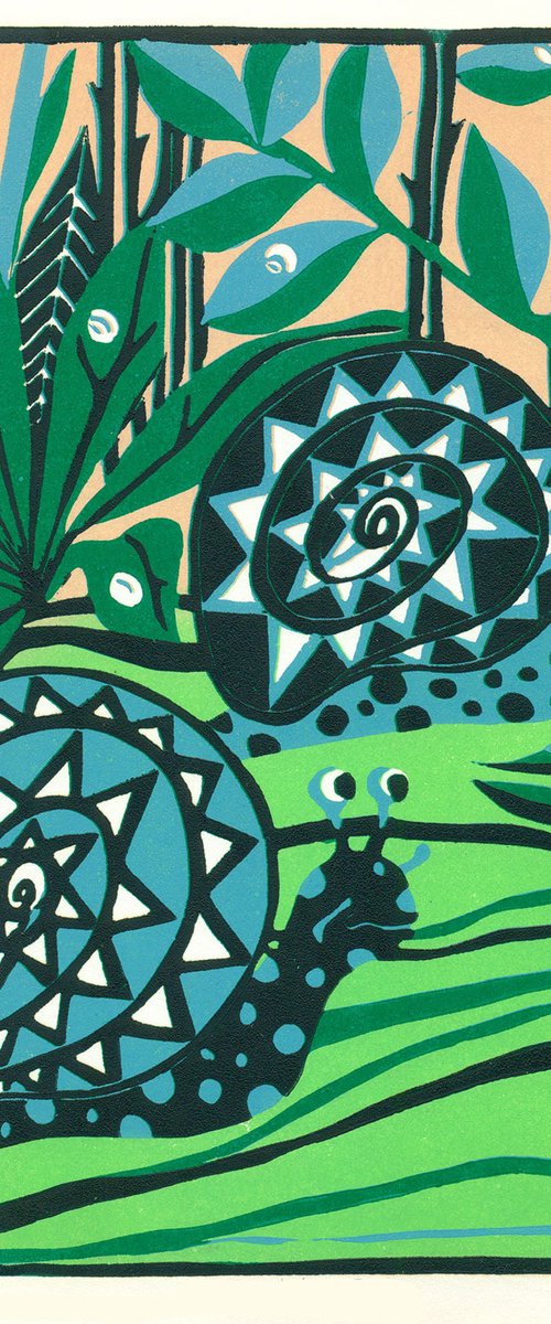 Two Little Snails by Kate Goetz