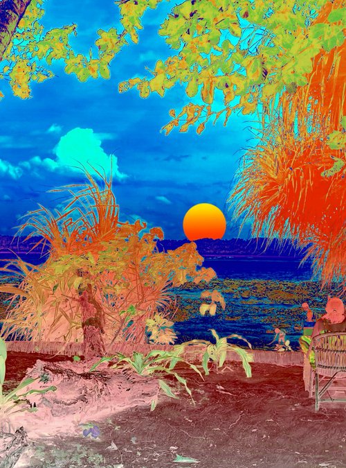 Andamanese sunset by Sumit Mehndiratta