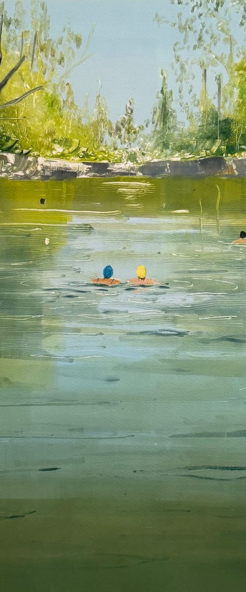 Wild Swimming, the Highlands by Rebecca Denton