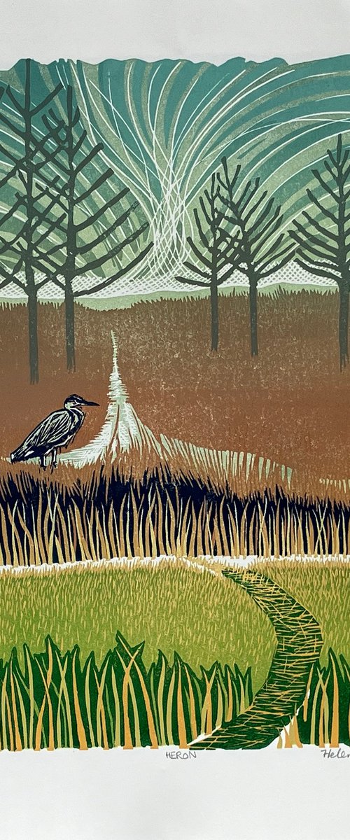 Heron by Helen Maxfield