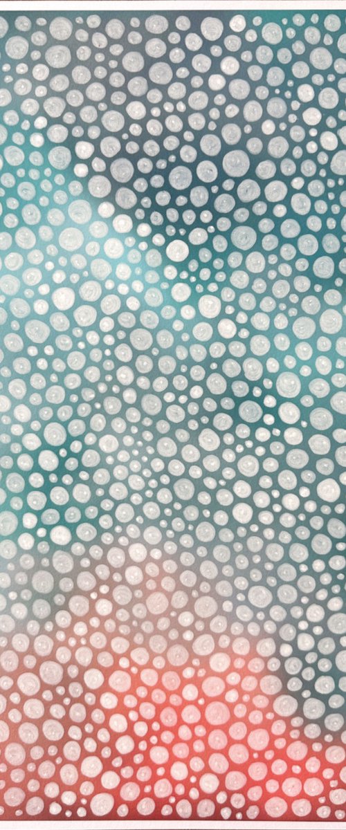 Sea Foam Study by Jennifer Bell