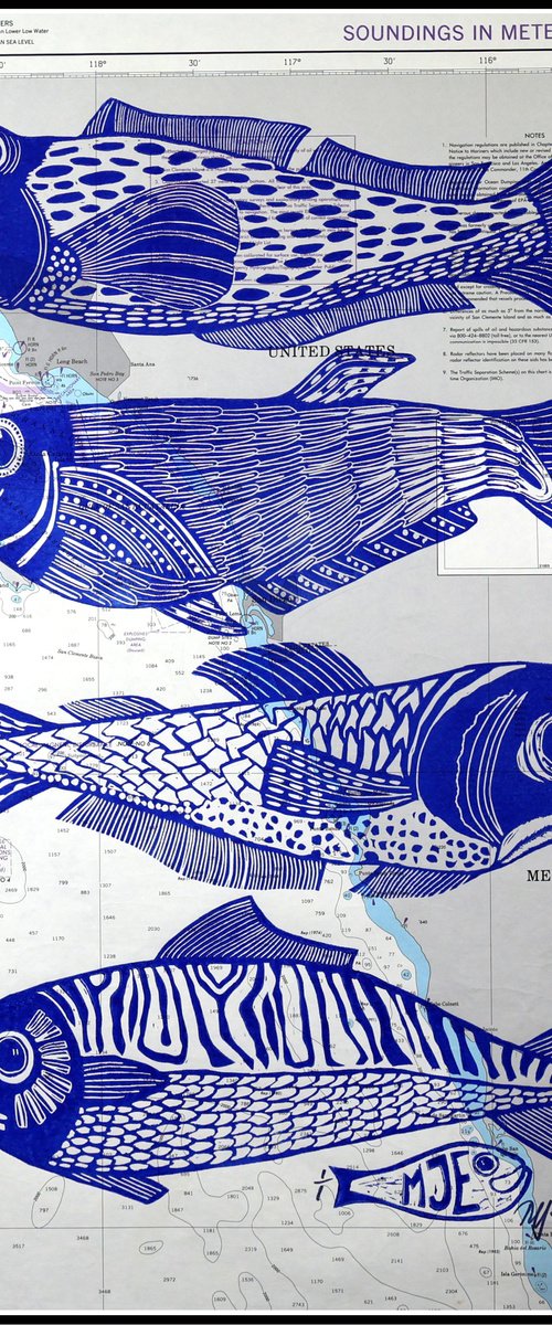 Four Fish by Mariann Johansen-Ellis