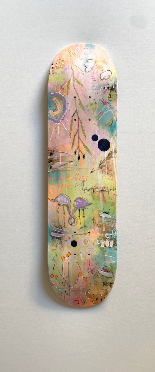 Life loves you #deck6 by Bea Schubert